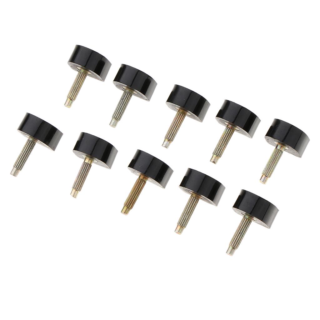 10 Pairs High Heel Shoe DIY Repair Tips Shoes Replacement Thin Nail 9mm