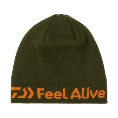 Шапка бини Daiwa, универсальный размер, DC-95009W, антистатическая, оливковая,