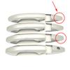 Для Honda Accord 7 Gen 2003-2007 изменение цвета из углеродного волокна, ремонт, хромированная крышка дверной ручки, декоративная накладка, защита