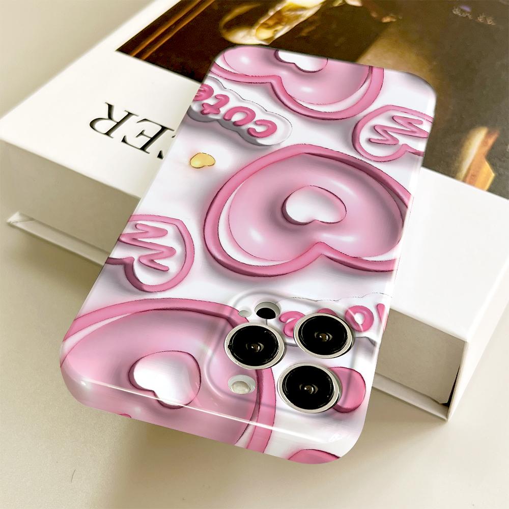 Универсальный чехол для телефона с пленкой и мультяшным модным дизайном, твердый чехол с полным покрытием, защитный чехол для камеры для iPhone, Samsung, Xiaomi, Poco, Redmi, Huawei, Honor