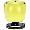 Retro Helmet Bubble Goggles 3/4 Helmet Wave Goggles Half Helmet Windproof Universal Transparent Lens Sunglasses