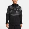 Nike Dri-FIT Camouflage Hooded Jacket Men Jackets Black DQ4791-010