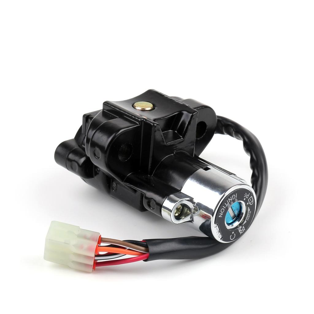 Замок зажигания, крышка бака, замок сиденья, комплект для Suzuki GSXR 750 93-99 GSX-R 600 1997-2000