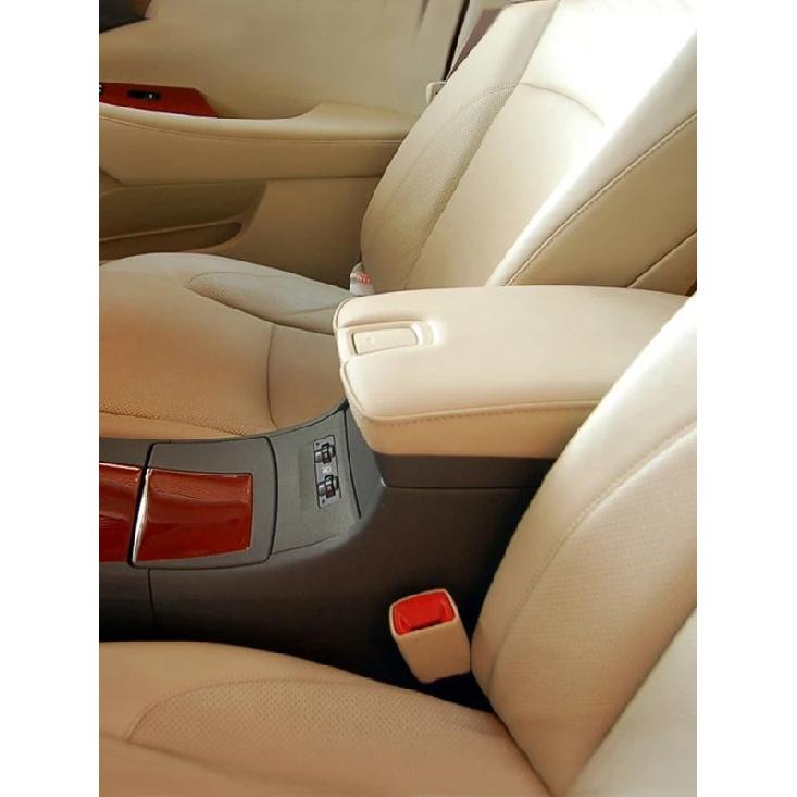 Для Lexus ES350 2007 2008 2009 Автомобильный стайлинг Микрофибра Кожа Интерьер Крышка Центральной Консоли Накладка на Крышку Подлокотника