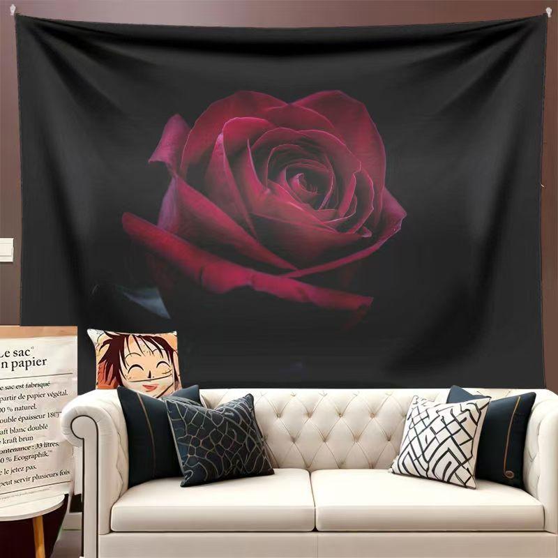 Фоновая ткань Ins Подвесная ткань Ремонт комнаты Ткань Спальня Украшение общежития Ткань Подвесное одеяло Настенное одеяло.