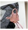 Fashion mini shell bag trend temperament simple 2025 niche design summer messenger women's bag foreign style shoulder bag