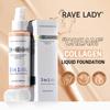 Rave Lady Стойкий BB-крем, не оставляющий следов: Увлажняющая тональная основа, не скатывающаяся, и консилер-праймер, жидкий
