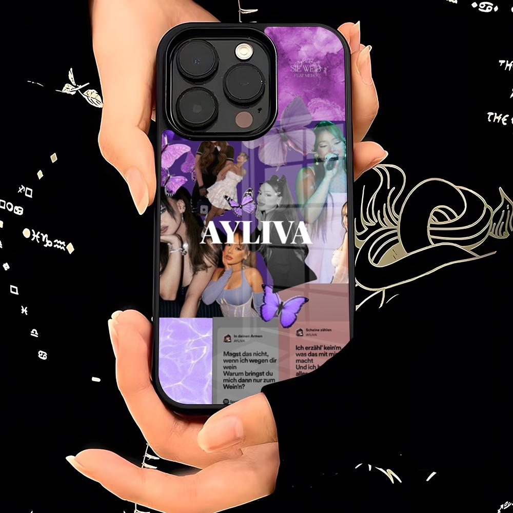 Ayliva Чехол для телефона She Knows PC+TPU Для IPhone 17 16 15ProMax 13 16 11 12 14 Pro Xs Max Mini Xr X Plus Чехол