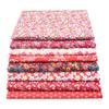 Teramila 8PCS Pack Square Multicolor Printed Cotton Fabric For Sewing Quilt Cloth Needlework Plaid Handicraft Material Patchwork