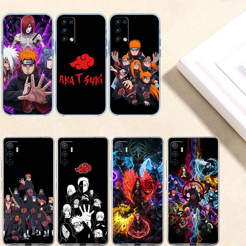 MH96 Чехол Naruto Akatsuki для Motorola E7 G6 G7 G8 G9 Plus Power Play G10 G20 G04 E30 E40 E22 E20 E13 E15 G22 G23 G05 G75 G35 G55