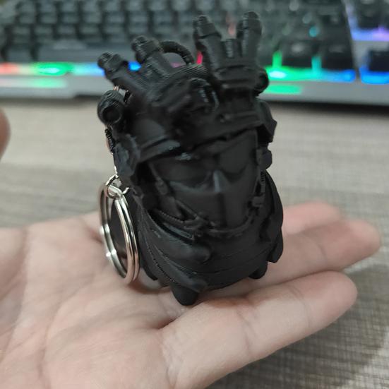 Милый Брелок-Червяк 3D Печатный Новинка Воин Гусеница Подвеска на Сумку для Рюкзака Кошелька Забавный Насекомое Подвеска для Любителей Игр