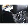 Rear Center Air Vent Cover ABS Carbon Trim Part Kit For BMW 3 Series E90 2005-12