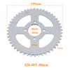 420 Chains 37T/41T/42T/48T/50T/60T Teeth Motorcycle Chain Sprockets Rear Back Sprocket Cog For 110cc 125cc 140cc Dirt Pit Bike