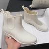 Rain Shoes Female New Four Seasons Wear-resistant Fashion Mid-calf Adult Water Shoes