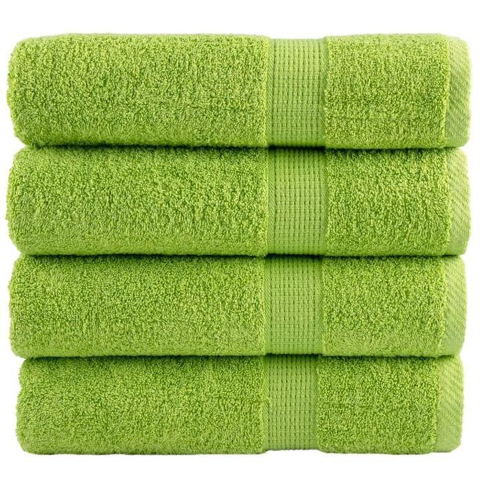 VidaXL Superior Quality Hand Towels 4 Pcs, Bath Towels, Hand Towels, Bathroom Washcloths, 137498