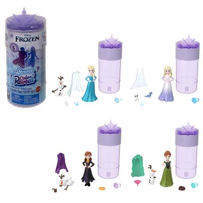DisneyFrozen Snow Reveal Вода Снежная Магия (Мини-кукла Surprise Collection 2) [Набор сюрпризов] [Кукла-наряд] [Мини-кукла, набор аксессуаров] [Возраст 6 и
