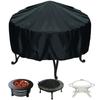 BBQ Round Cover Outdoor Dust Waterproof Weber Heavy Duty Grill Cover Rain Protective Outdoor Barbecue Cover Accessories