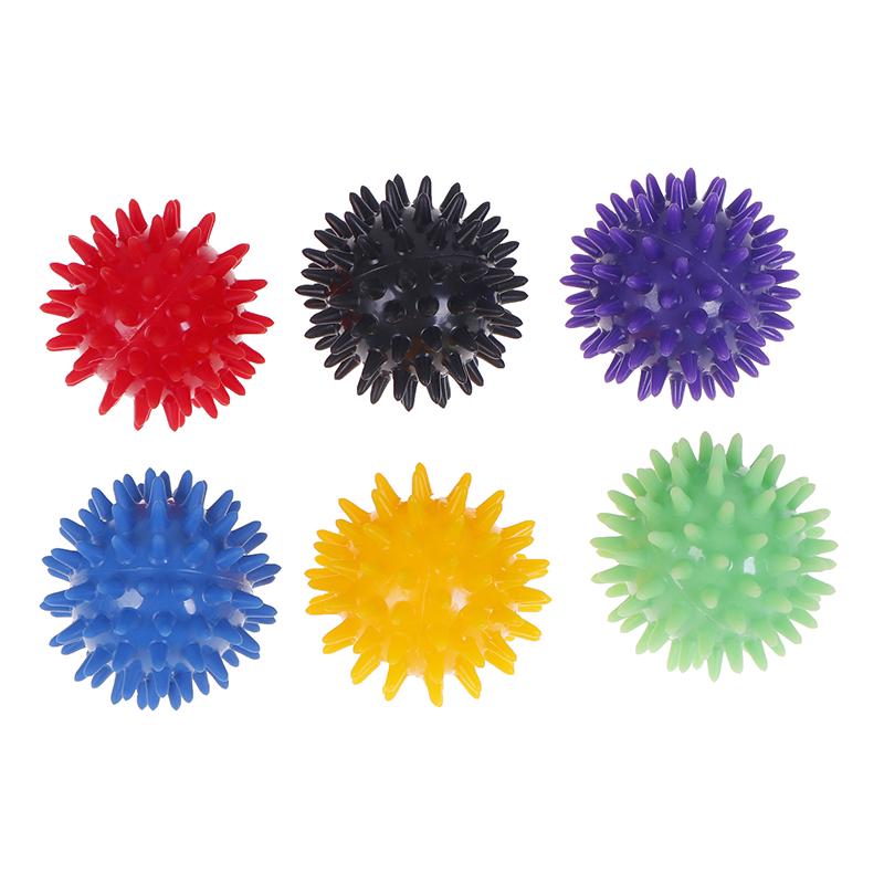 Шарик 6Км стресса колючего массажного шарика всего тела трудный для тренировки спорта фитнеса