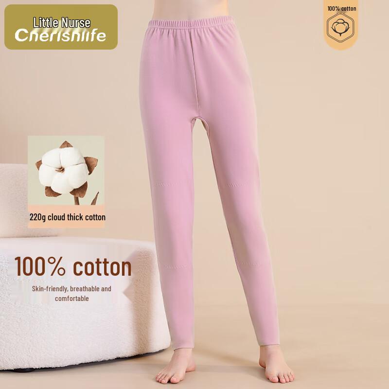 Xiaohushi Women's High-Waist Thermal Cotton Underwear