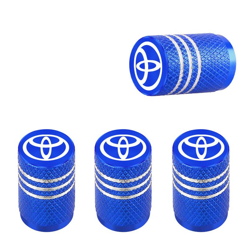 Брелок Для Toyota Hilux Crown TRD Колпачки клапанов колес автомобиля Camry Supra Corolla Yaris Prado Prius Покрышки воздушных клапанов Авто Аксессуары