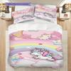 Magical Unicorn Rainbow Fantasy Threepiece Set 1 Duvet Cover 2 Pillowcase Without Core Christmas Birthday Gift Duvet Cover And Pillowcase