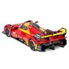 Bburago 2024 Model Ferrari 499P Turbo V6 Team AF Corse 2024 Le Mans 24 Hours Race Winning Car Red Race Sports Car Miniature Diecast Car Finished