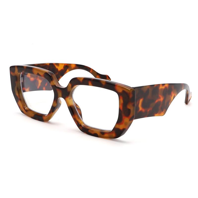 European and American modern retro flat glasses women's ins wind anti-blue light temperament versatile trend flat glasses new