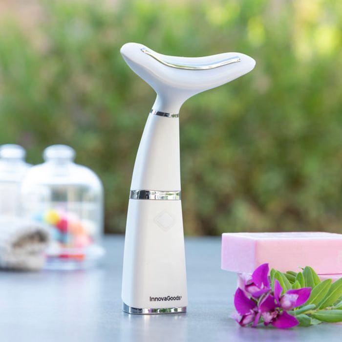 Редуктор двойного подбородка - InnovaGoods - Электрическая модель - Фототерапия - Термотерапия - Вибрация