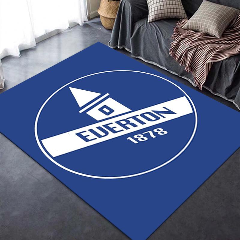 Новый ковер Everton FC 2025 для гостиной, спальни, дома, дивана, детская игровая, нескользящий напольный коврик40