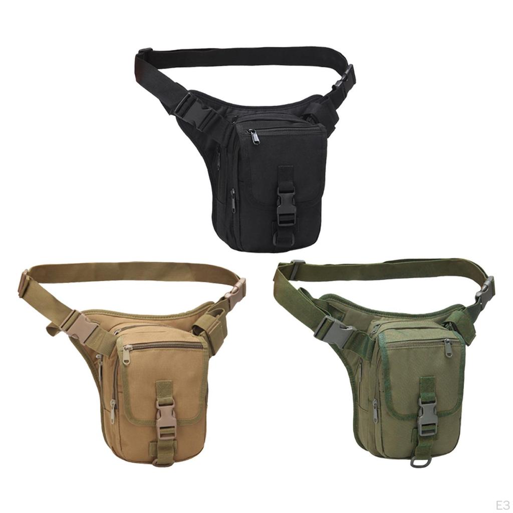 Bag Leg Pouch Oxford Cloth Crossbody Backpack Waist Pack Thigh for Cycling Riding Fishing Travel