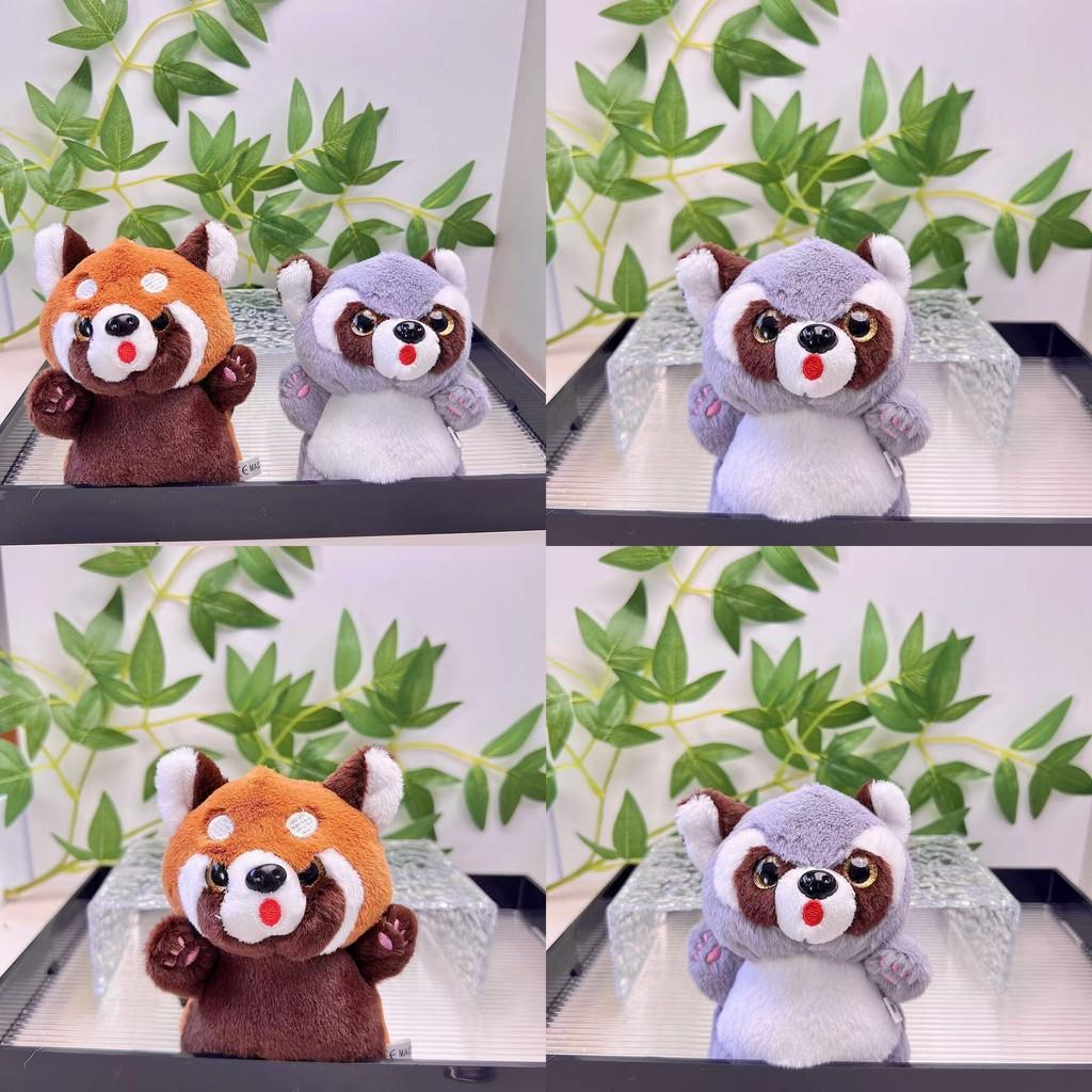 Очаровательный Милый Плюшевый Брелок-Игрушка Енот Мягкий Короткошерстный Плюшевая Игрушка Животное Кукла