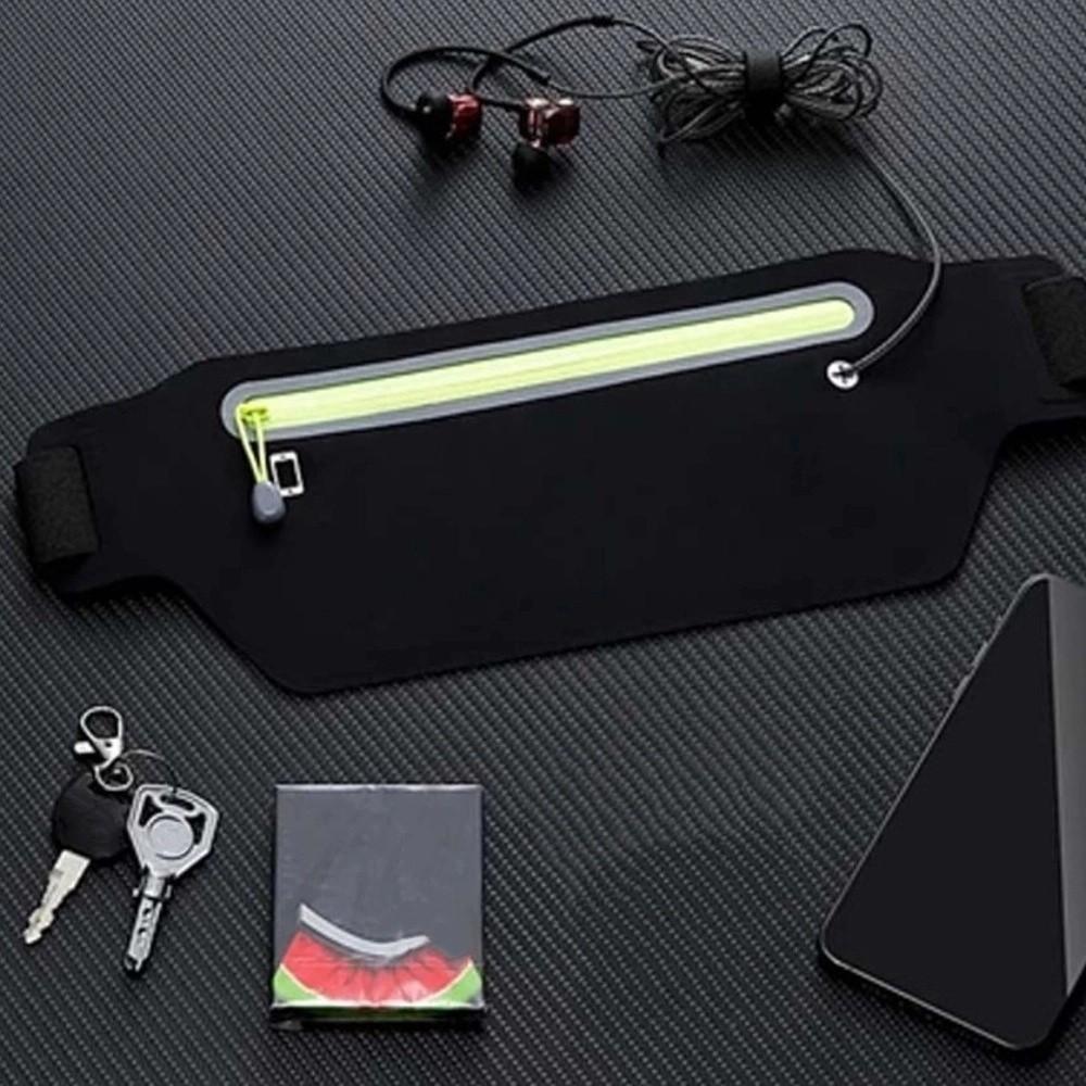 Slim Thin Waist Bag Waterproof Fanny Pack Sports Thin Phone Bag Chest Pack Bag Gym