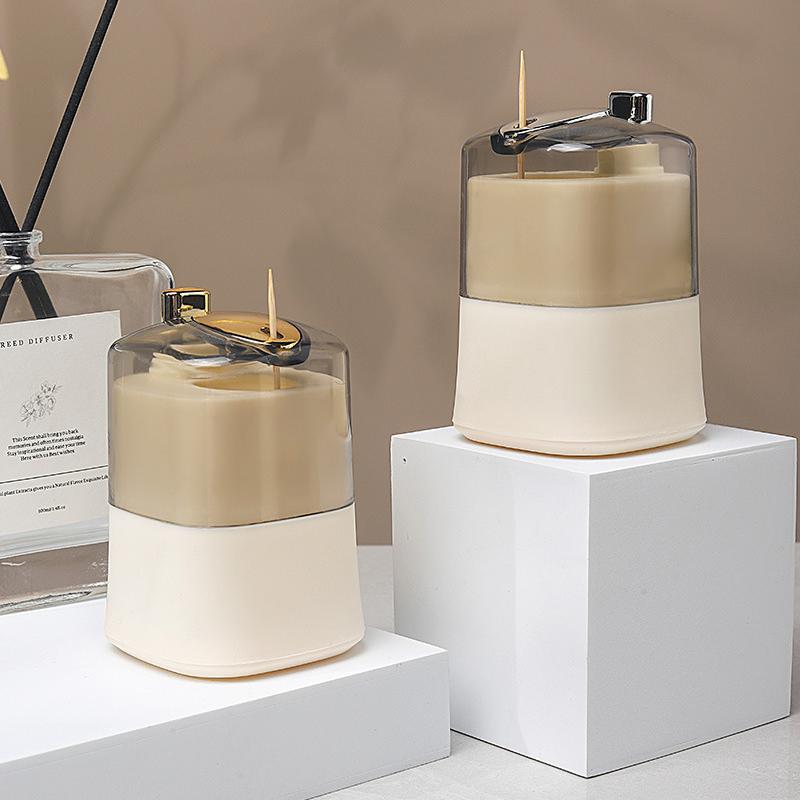 Креативные держатели для зубочисток Автоматические выдвижные органайзеры для хранения зубочисток Коробка для зубочисток в ресторане Украшение стола в гостиной