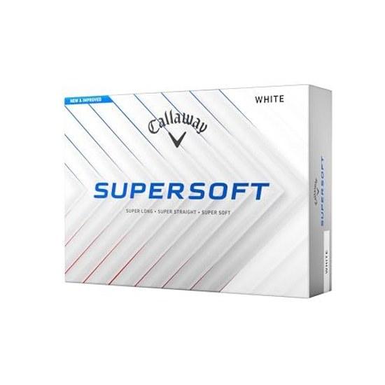 Callaway Golf Balls SUPERSOFT 25 1 dozen (12 pieces) 2-piece structure