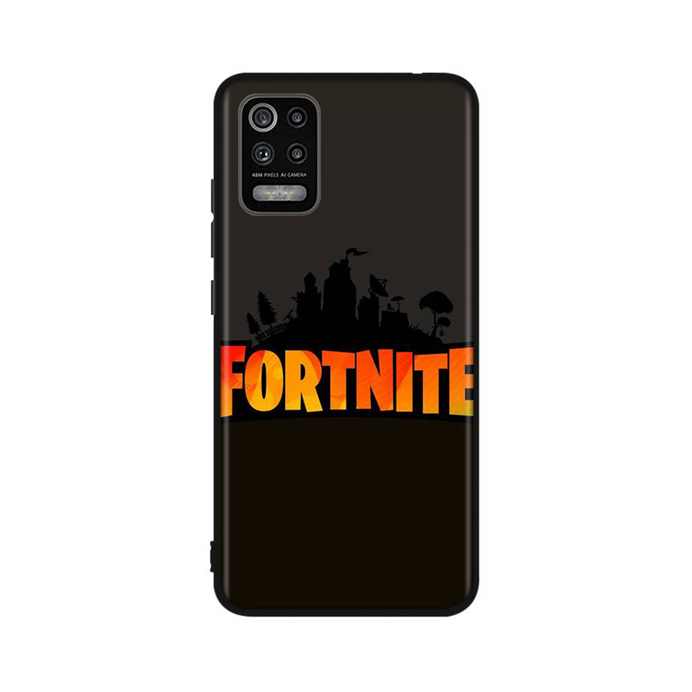 Чехол RT87 Fortnite для Samsung A04 A14 A23 A34 A54 M23 M33 M52 M53 Realme 10 9 C30S C35 C55 VIVO Y02S Y21 Y33S Y51 X80 Pro Прозрачный чехол