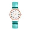 JewelryWe Women's Fashion Bangle Strap Watch Analog Stainless Steel Band Waterproof Quartz Jewelry Accessory Gift