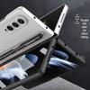 Матовый Чехол-Крышка с Отсеком для Ручки Чистого Цвета для Samsung Fold4