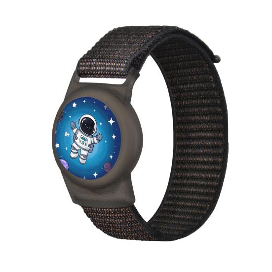 Kids Wristband Tracker Protector Cover Wear Resistant Waterproof Simple Installation Adjustable Anti-Lost Watch Band for AirTag