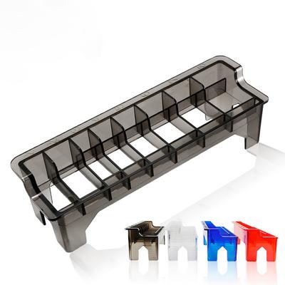 Одна электрическая коробка для хранения машинки для стрижки волос с 8 отделениями, максимальное хранение машинки для стрижки волос по отделениям, ящик для инструментов парикмахерской Специально для париков из натуральных волос