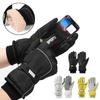 Oxford Winter Warm Gloves Pu Plus Velvet Thick Gloves New Cycling Warm Cotton Gloves  Man