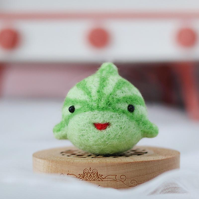Новая Игла Валяние Шерсть Ручная Работа DIY Кукла Каваи Супер Милый Воробей Мумии Крабы Плюшевые Игрушки Лучшие Подарки на День Рождения Не Готовые