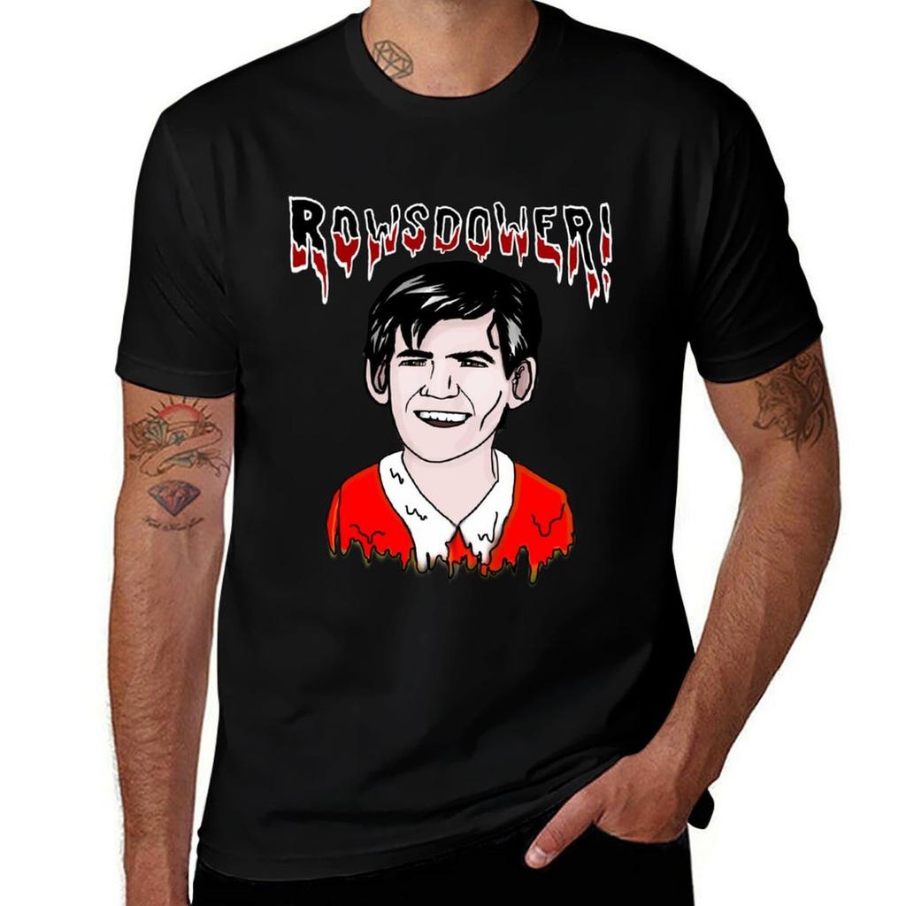 A Hearty Rowsdower Tshirt Basic Short Sleeve Cotton Blend Tshirt
