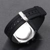 18-мм силиконовый ремешок для Casio W800H W800H A158/168 AE1200/1300 SGW400 F91W F84 F105/108 Мягкий черный ремешок для часов Браслет