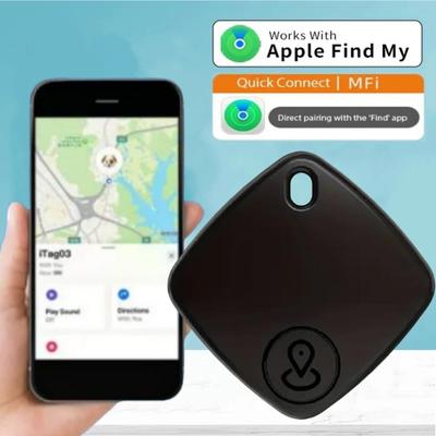 Умный Bluetooth GPS-трекер, работающий с приложением Find My, устройство для напоминания о потере, беспроводной локатор с рейтингом MFI, локатор ключей от машины, домашних животных и детей