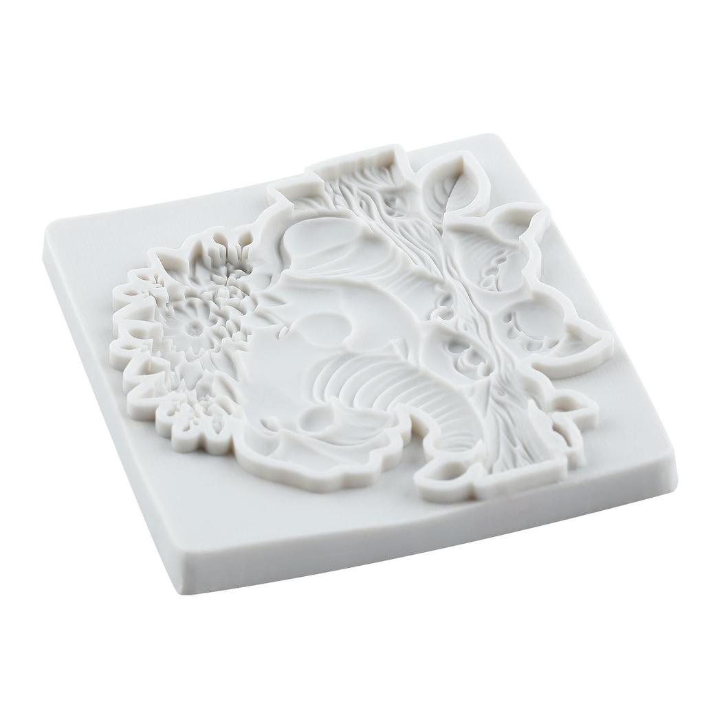 Силиконовые формы в виде слона, форма для мастики в виде слона, инструменты для украшения торта, топпер для кекса, для изготовления шоколадных конфет, мастики, полимерной глины