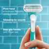 Gillette Venus Skin Love With Skin Essence | Womens Razor For Hair Removal- Pack Of 1, Green