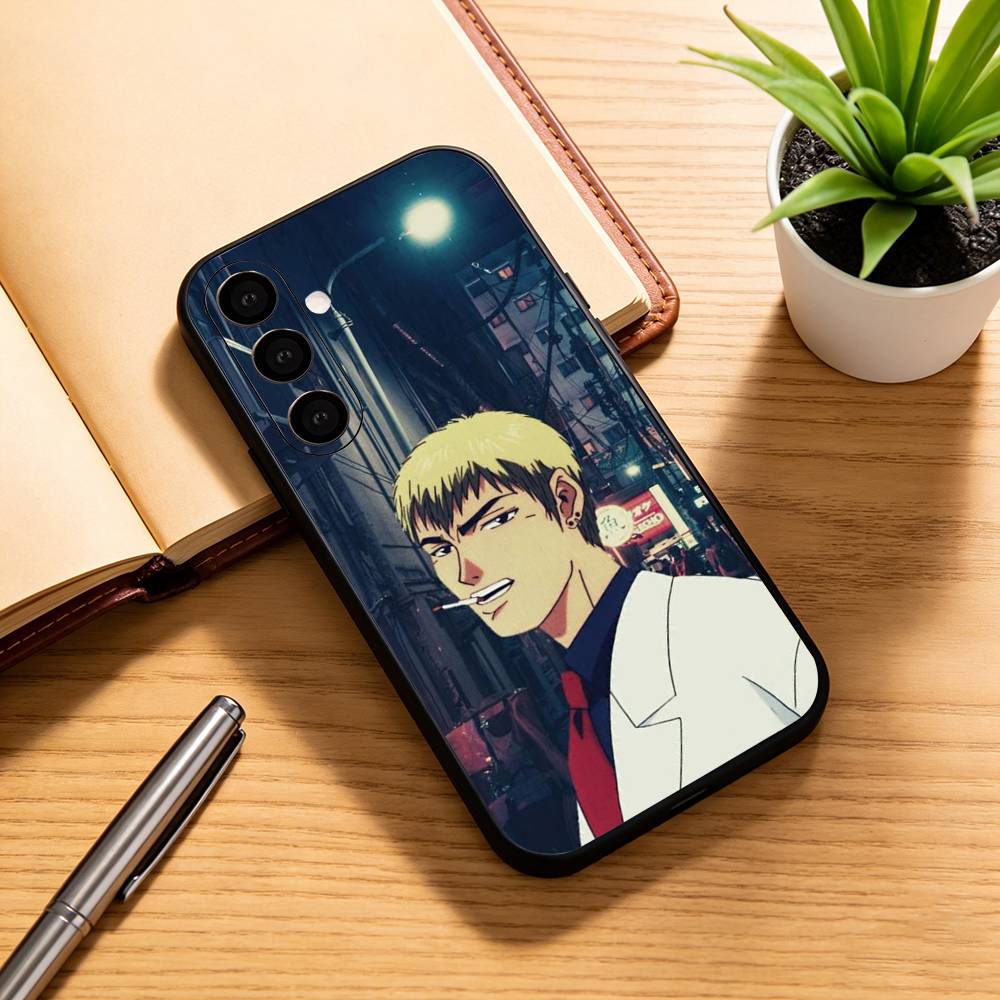 GTO Великий Учитель Онидзука Чехол для Телефона для Samsung Galaxy A73,A72,A71,A70,A53,A52,A51,Другие Мягкий Черный Чехол