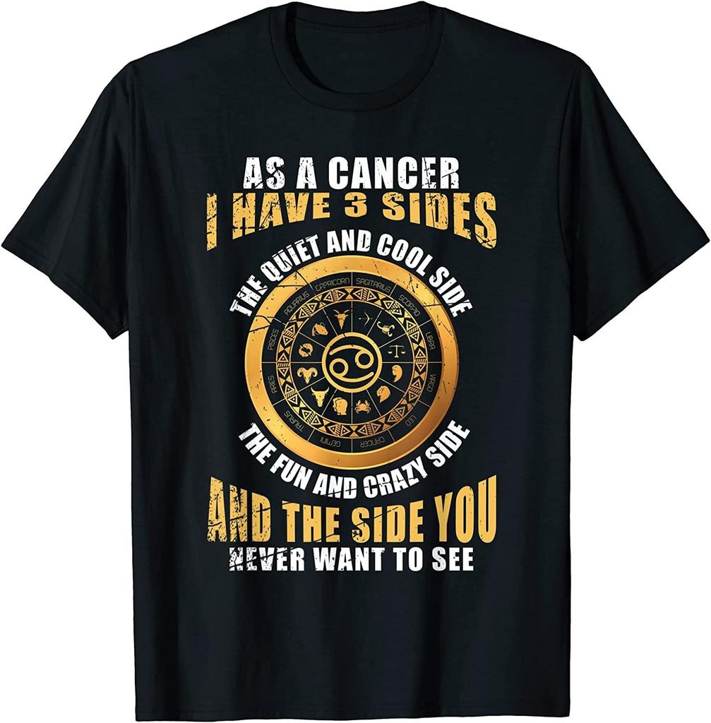 NEW LIMITED! Funny Cancer Character Horoscope Cancer Gift Tee - MADE IN USA