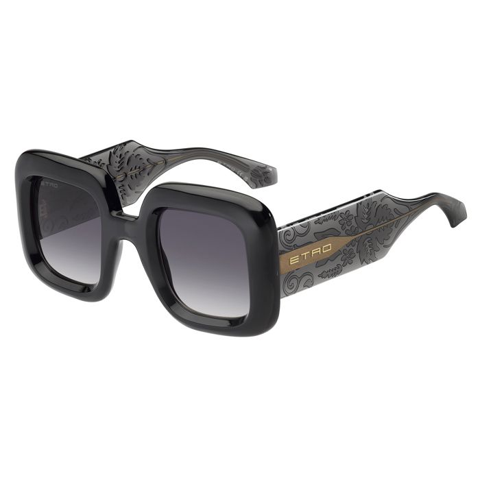 Lunettes de Soleil Etro ETRO 0015/S 48/29/145 GREY/DARK GREY SHADED injecté/propionate femme ETRO 0015/S