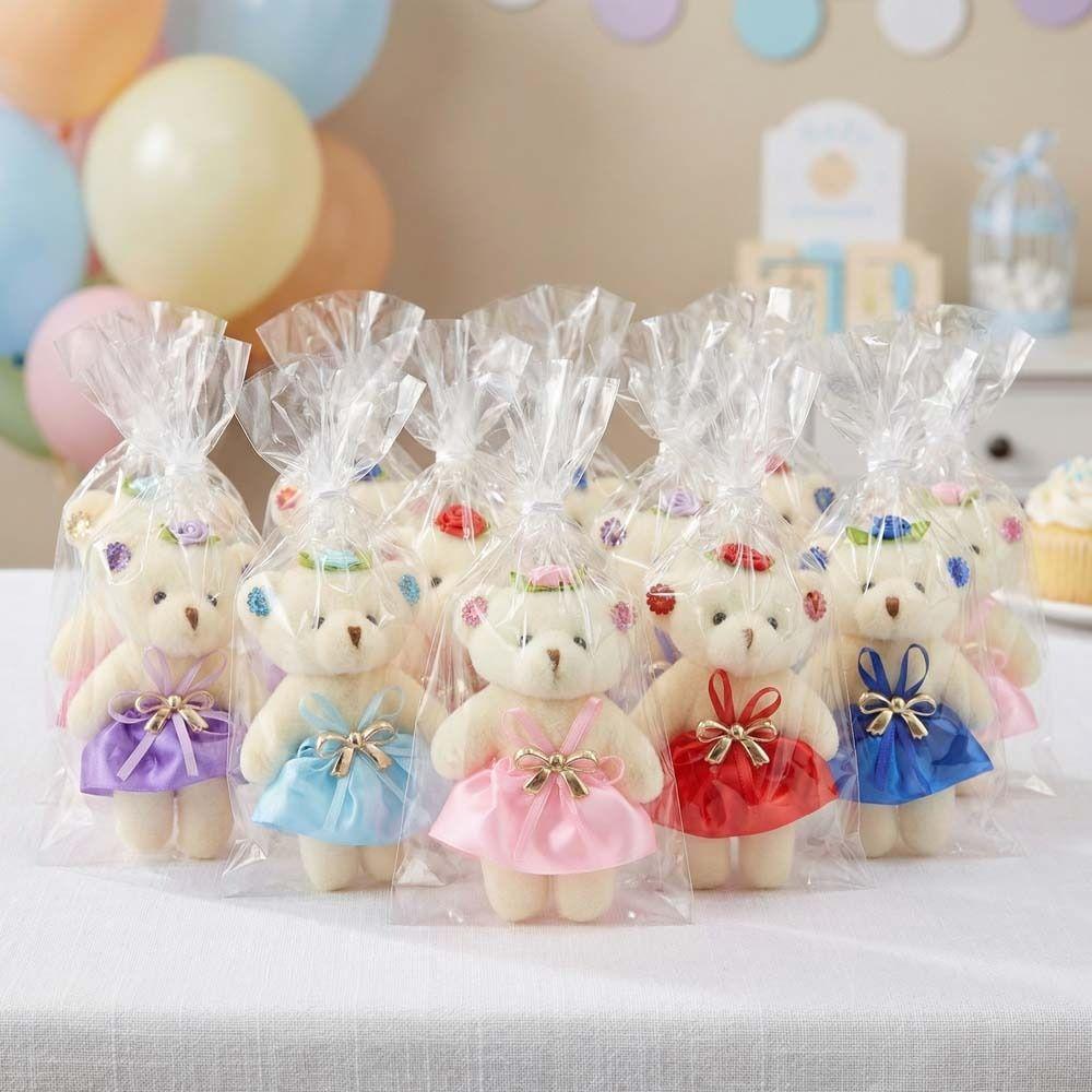 10pcs/set Plush Animal Cartoon Bouquet Doll Cartoon Bear Plush Toys Valentine's Day
